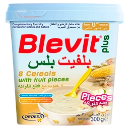 Blevit plus 8 Cereals with Fruit Pieces
