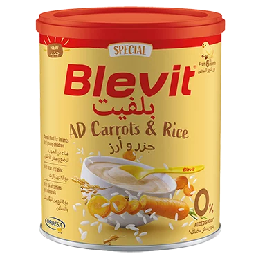 Blevit AD Carrots & Rice